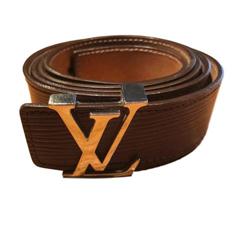 louis vuitton belt leather